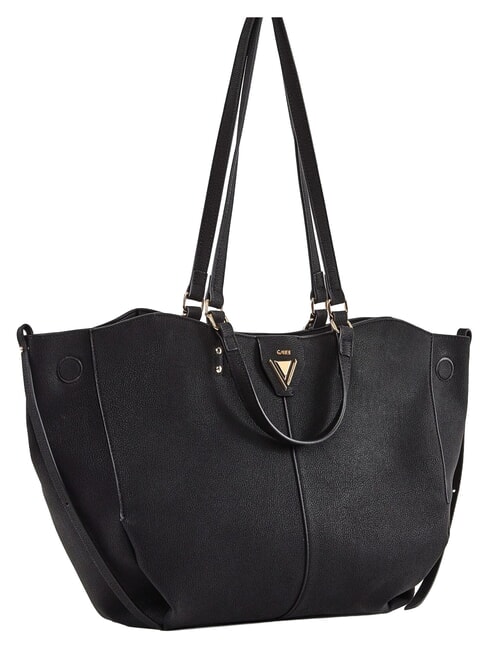 GOLENE Bolso de compras de hombro con cartera extra&iacute;ble. NEGRO - Bolsos Mujer