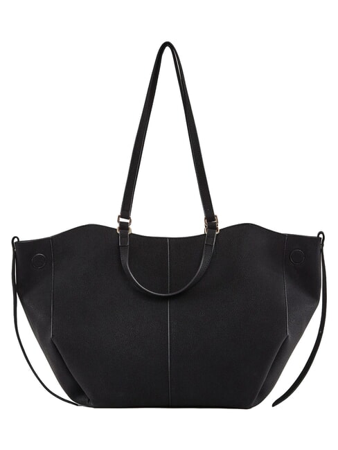 GOLENE Bolso de compras de hombro con cartera extra&iacute;ble. NEGRO - Bolsos Mujer