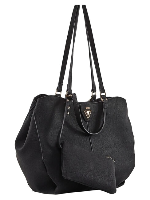 GOLENE Bolso de compras de hombro con cartera extra&iacute;ble. NEGRO - Bolsos Mujer