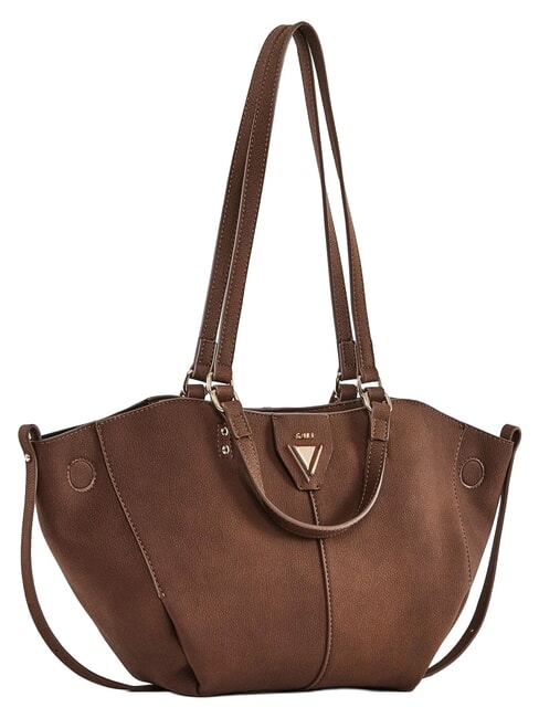 GOLENE Minibolsa de compras con bolsillo extra&iacute;ble BROWN - Bolsos Mujer