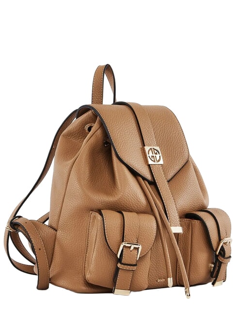 LYNN PLAIN Mochila con m&uacute;ltiples bolsillos arena - Bolsos Mujer