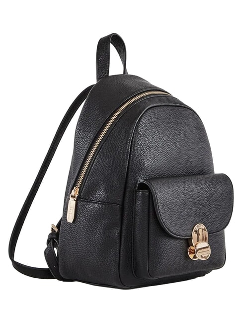 EVELYN Mochila con bolsillo frontal NEGRO - Bolsos Mujer