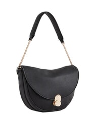 GAUD&Igrave; EVELYN Bolso de hombro con logo met&aacute;lico NEGRO - Bolsos Mujer - 2