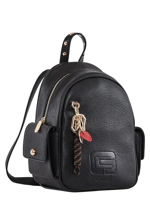 GRETA Mochila con bolsillos laterales NEGRO - Bolsos Mujer