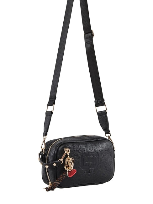 GRETA Minibolso de hombro con dije NEGRO - Bolsos Mujer