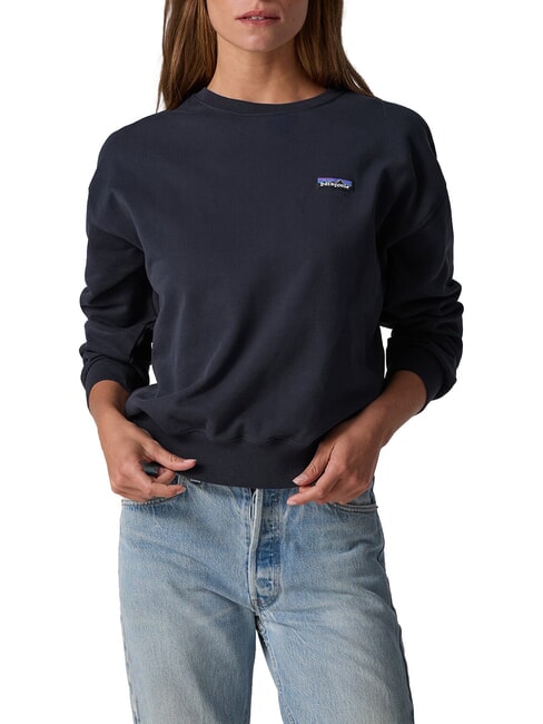 DAILY Sudadera acanalada, algod&oacute;n puro azul hundido - Sudaderas de mujer