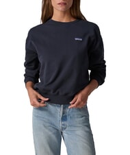 PATAGONIA DAILY Sudadera acanalada, algod&oacute;n puro azul hundido - Sudaderas de mujer - 4