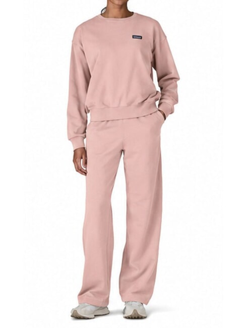 DAILY Sudadera acanalada, algod&oacute;n puro escarcha rosa - Sudaderas de mujer