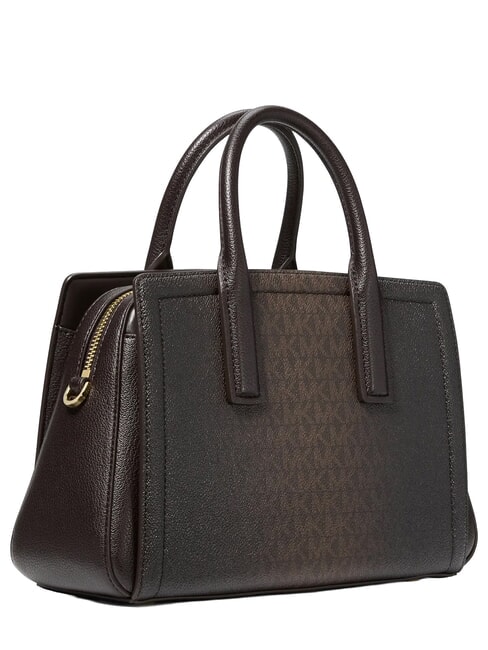 LAILA Bolso de mano con correa para el hombro chocolate - Bolsos Mujer