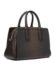 MICHAEL KORS LAILA Bolso de mano con correa para el hombro chocolate - Bolsos Mujer - 3