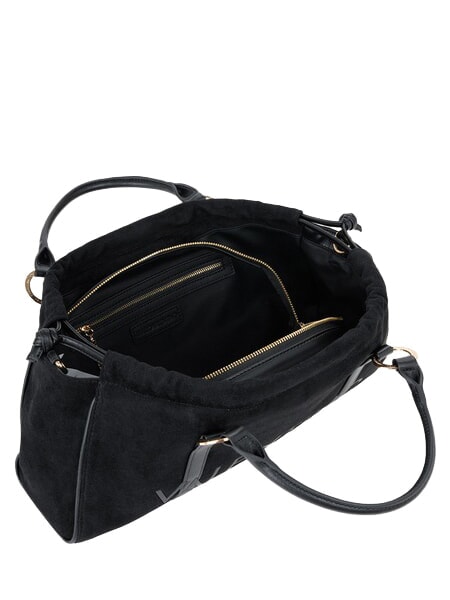 EIRLYS Bolso de mano con correa para el hombro. negro - Bolsos Mujer