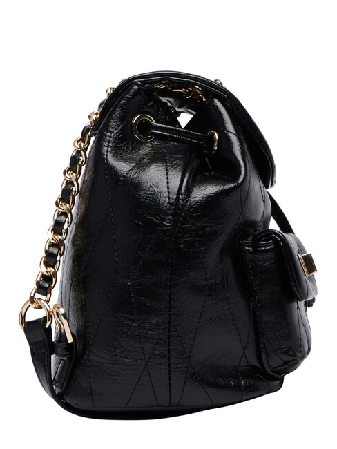 CRYSTELLE Mochila con bolsillos delanteros negro - Bolsos Mujer