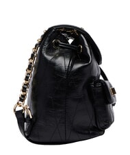 MARIO VALENTINO CRYSTELLE Mochila con bolsillos delanteros negro - Bolsos Mujer - 2