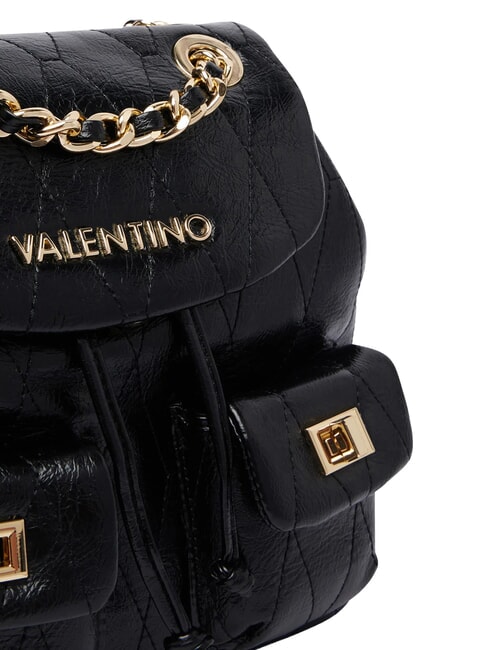 CRYSTELLE Mochila con bolsillos delanteros negro - Bolsos Mujer