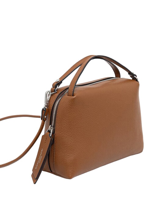 ALIFA Bolso de piel con bandolera nueces - Bolsos Mujer