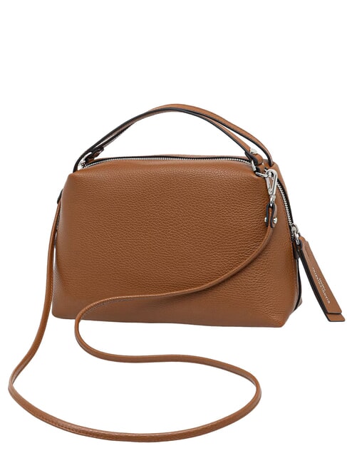 ALIFA Bolso de piel con bandolera nueces - Bolsos Mujer