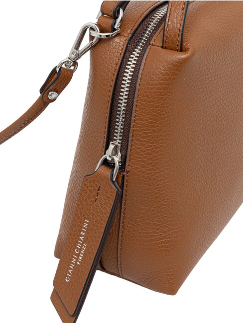 ALIFA Bolso de piel con bandolera nueces - Bolsos Mujer