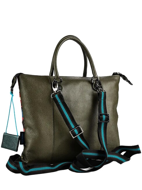 G3 PLUS MEDIUM MULTICOLOR Bolsa de compras plana transformable archivo - Bolsos Mujer