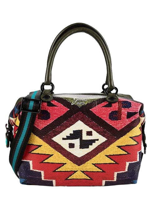 G3 PLUS MEDIUM MULTICOLOR Bolsa de compras plana transformable archivo - Bolsos Mujer