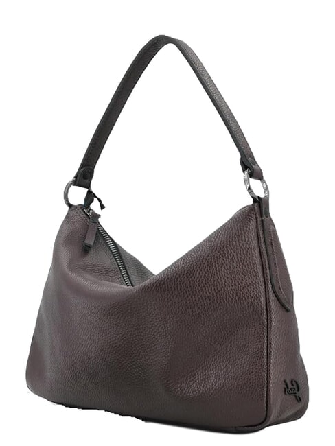 CALIPSO Bolso de hombro de piel moca - Bolsos Mujer