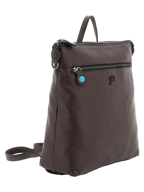 LOLITA Mochila de cuero moca - Bolsos Mujer