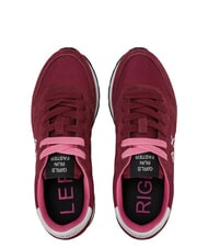 SUN68 ALLY SOLID Zapatillas Burdeos - Zapatos Mujer - 4