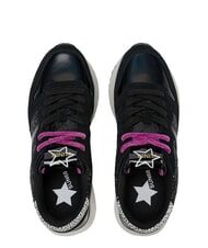 SUN68 BIG STARGIRL GLITTER Zapatillas negro - Zapatos Mujer - 4