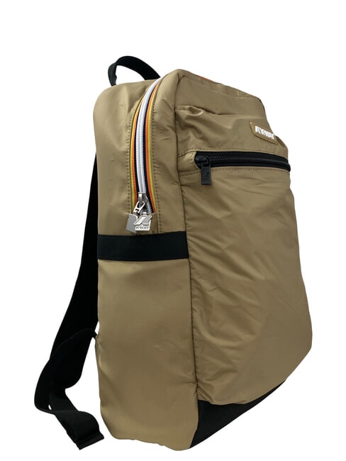 MID LAON Mochila de nailon repelente al agua caqui beige - Mochilas Escuela & Tiempo Libre