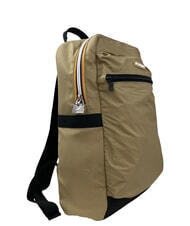 KWAY MID LAON Mochila de nailon repelente al agua caqui beige - Mochilas Escuela & Tiempo Libre - 2
