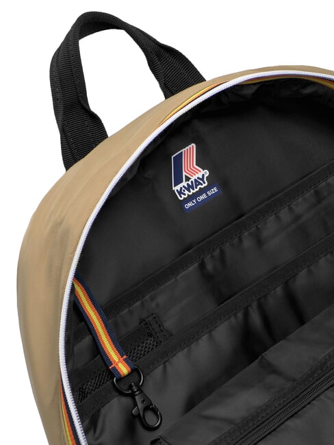 LAON Mochila de nailon caqui beige - Mochilas Escuela & Tiempo Libre