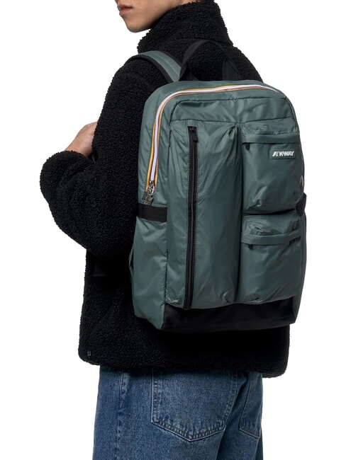 AMBERT Mochila para port&aacute;til de 15,6" b&aacute;lsamo verde - Mochilas para port&aacute;til