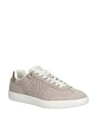 ARMANI EXCHANGE BEA Zapatillas de cuero guion + oro p&aacute;lido - Zapatos Mujer - 5