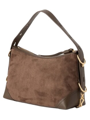 SIGNATURE ZIP Bolso de hombro ajustable camello2 - Bolsos Mujer