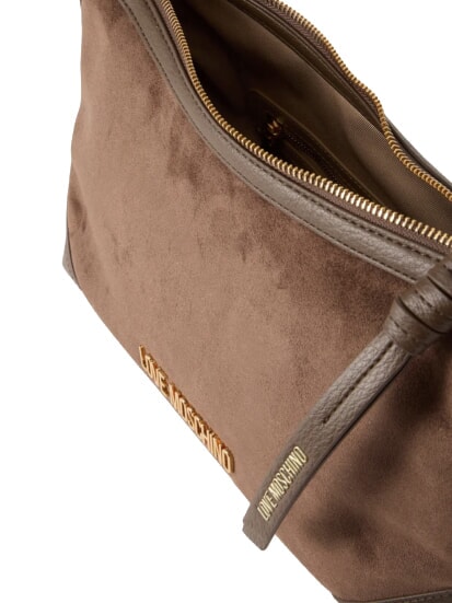 SIGNATURE ZIP Bolso de hombro ajustable camello2 - Bolsos Mujer