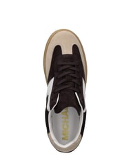 MICHAEL KORS JOVIE Zapatillas de cuero chocolate - Zapatos Mujer - 4