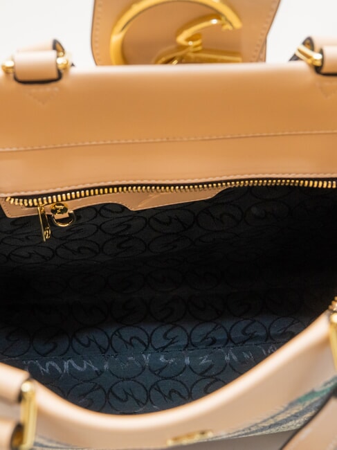 PLANETARIUM Bolso de mano con correa para el hombro. acuarela/beige - Bolsos Mujer