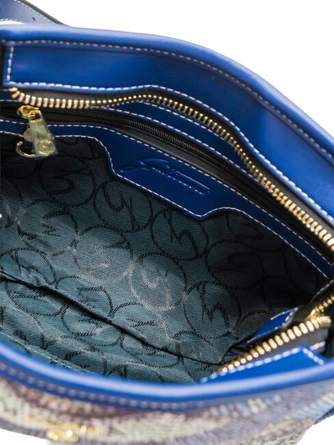 PLANETARIUM Minibolso de hombro aguamarina/azul marino - Bolsos Mujer