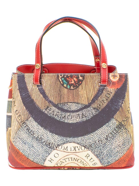 PLANETARIUM Bolso de mano con correa para el hombro cl&aacute;sico/coral - Bolsos Mujer