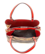 GATTINONI PLANETARIUM Bolso de mano con correa para el hombro cl&aacute;sico/coral - Bolsos Mujer - 5