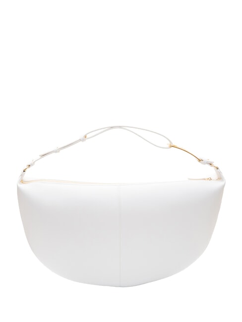 LIZ PEBBLE Bolso de hombro grande tipo hobo blanquecino - Bolsos Mujer