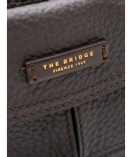 THE BRIDGE MARTINA Minibolso con correa para el hombro moca con oro - Bolsos Mujer - 4