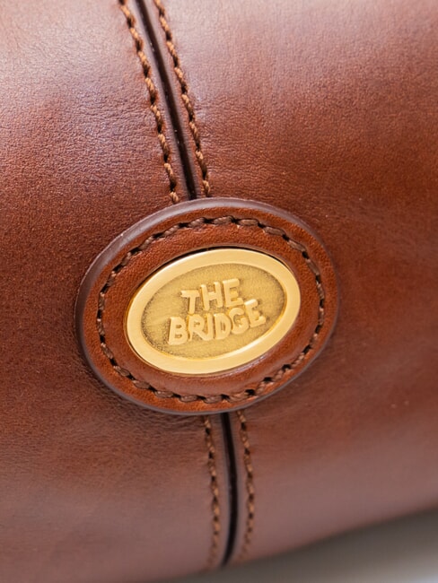 STODO Bolso de hombro de piel. BROWN - Bolsos Mujer