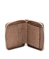 BORBONESE B-CLUB Cartera peque&ntilde;a con cremallera casta&ntilde;a - Carteras Mujer - 2