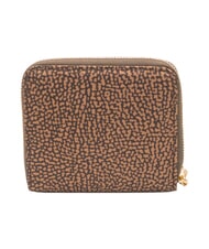 BORBONESE B-CLUB Cartera peque&ntilde;a con cremallera casta&ntilde;a - Carteras Mujer - 3