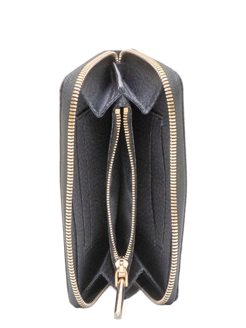 B-CLUB Cartera grande con cremallera. negro oscuro - Carteras Mujer