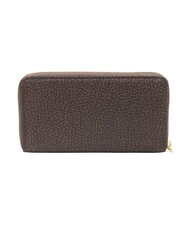 BORBONESE B-CLUB Cartera grande con cremallera. chocolate - Carteras Mujer - 3
