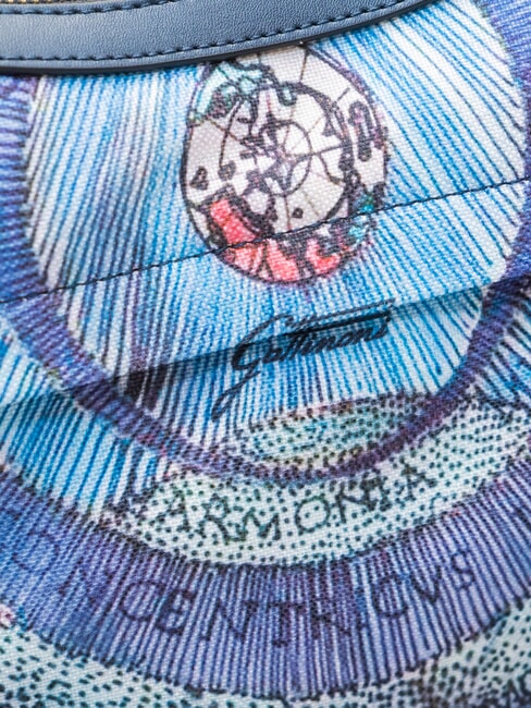 PLANETARIUM Bolso de hombro tipo hobo aguamarina/azul marino oscuro - Bolsos Mujer