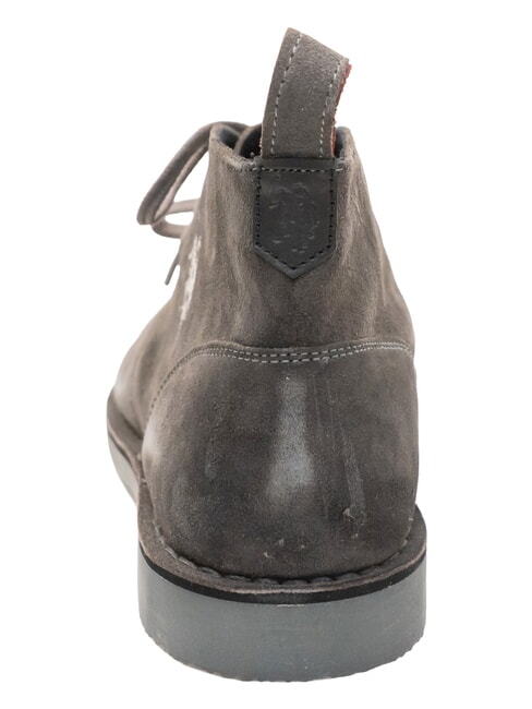 MUST Zapatos de piel de gamuza gris &eacute;bano - Zapatos Hombre