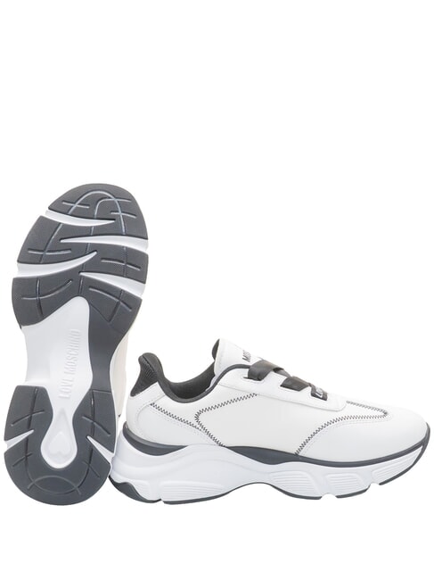STARDUST Zapatillas de suela alta blanco negro - Zapatos Mujer