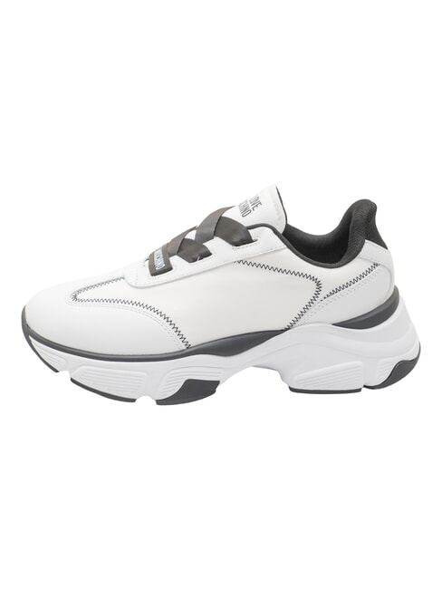 STARDUST Zapatillas de suela alta blanco negro - Zapatos Mujer